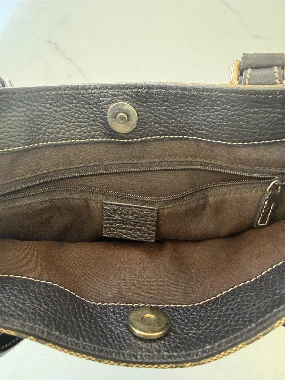 The Fall 2026 Gucci Brown Hasler tote